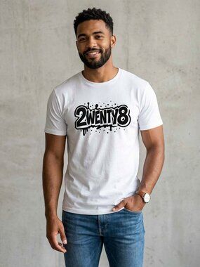 2wenty8 Drip Graphic T-Shirt